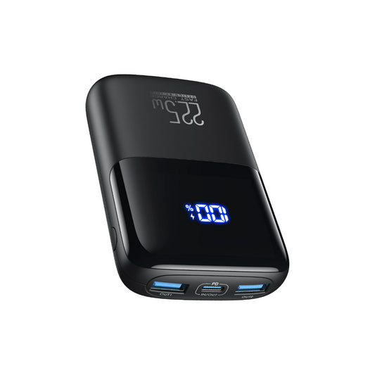 INIU Mini Power Bank, 10000mAh 22.5W Portable Fast Charge USB C Portable Charger, Black